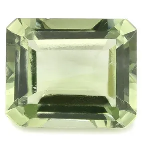 7X11MM OCTAGON CUT GREEN AMETHYST LIGHT GREEN TEA LOOSE GEMSTONE