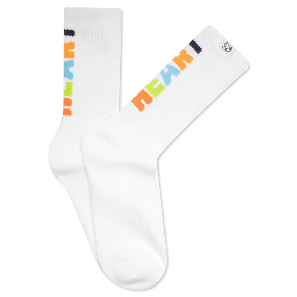 BB Gravity Socks - White