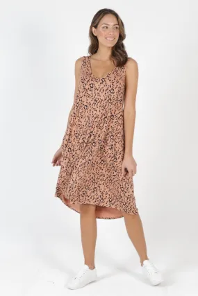 Betty Basics Oman Dress in Lynx Print