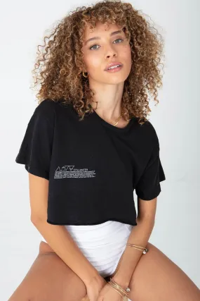 BOYFRIEND CROP TEE - ETHOS