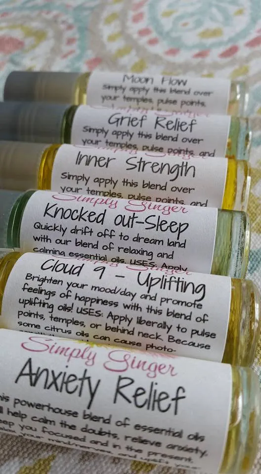 Cloud 9 ( Happy ) Uplifting Essential Oil Roller Ball Blend