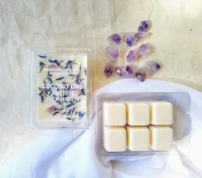 Coconut Lime & Amethyst Wax Melts