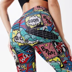 Comic Boom Leggings