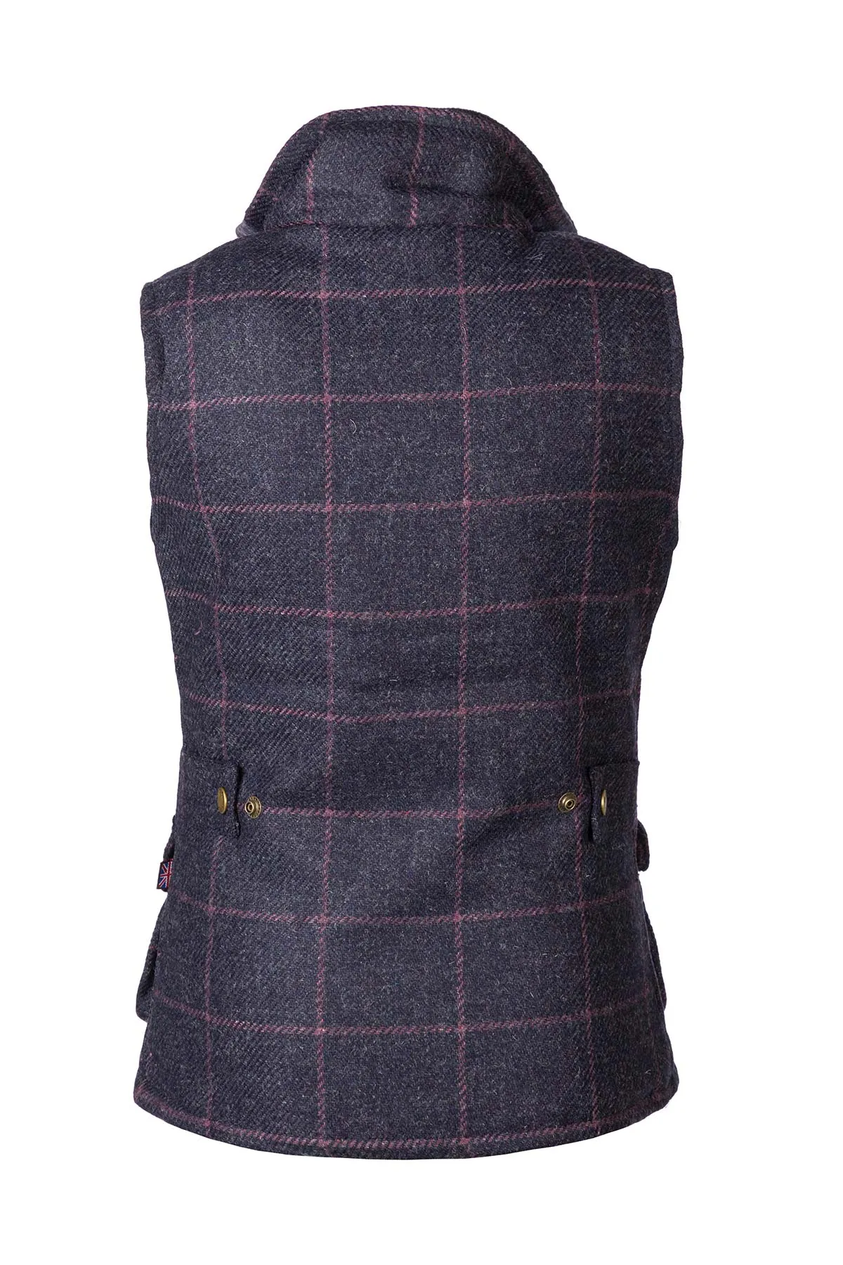 Girls Tweed Waistcoat Body Warmer - Wrelton