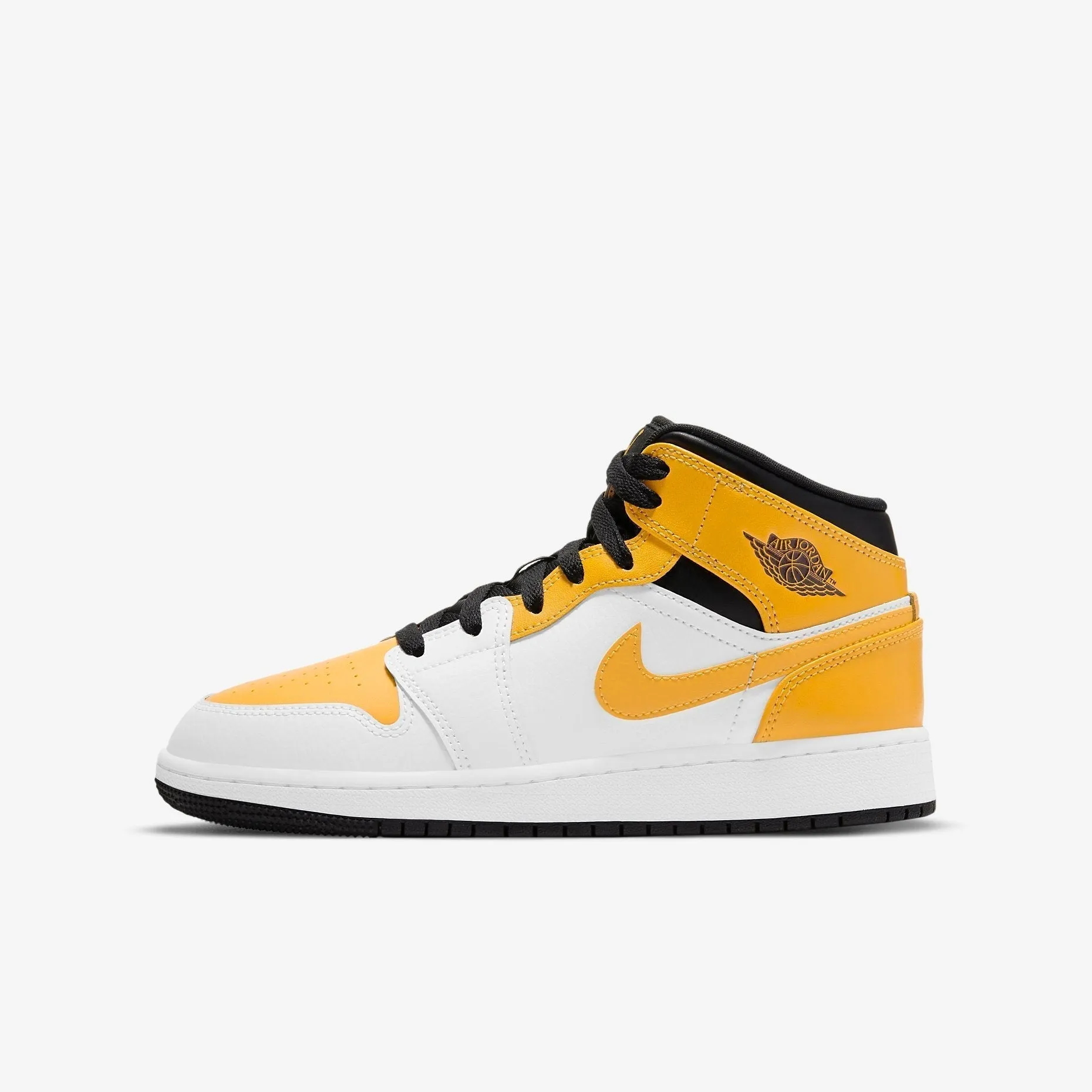 (GS) Air Jordan 1 Mid 'University Gold' (2021) 554725-170