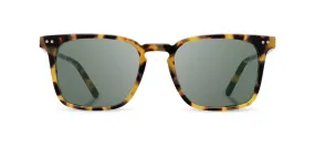 Hamilton Acetate Sunglasses | Havana | G15 Polarized | Shwood