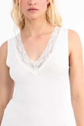 Lace V-Neck Tank Top