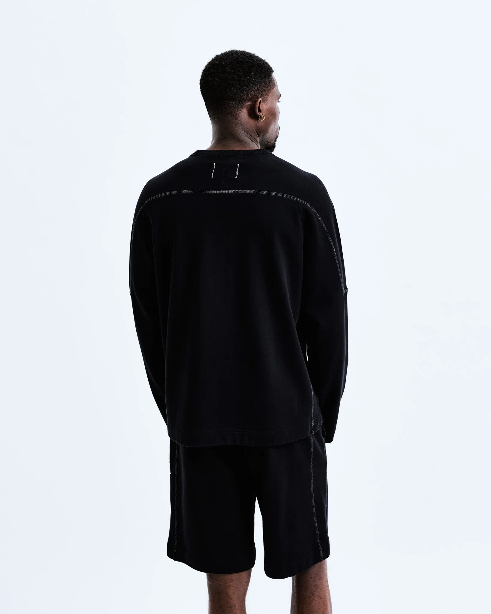 Lightweight Terry Breakaway Crewneck