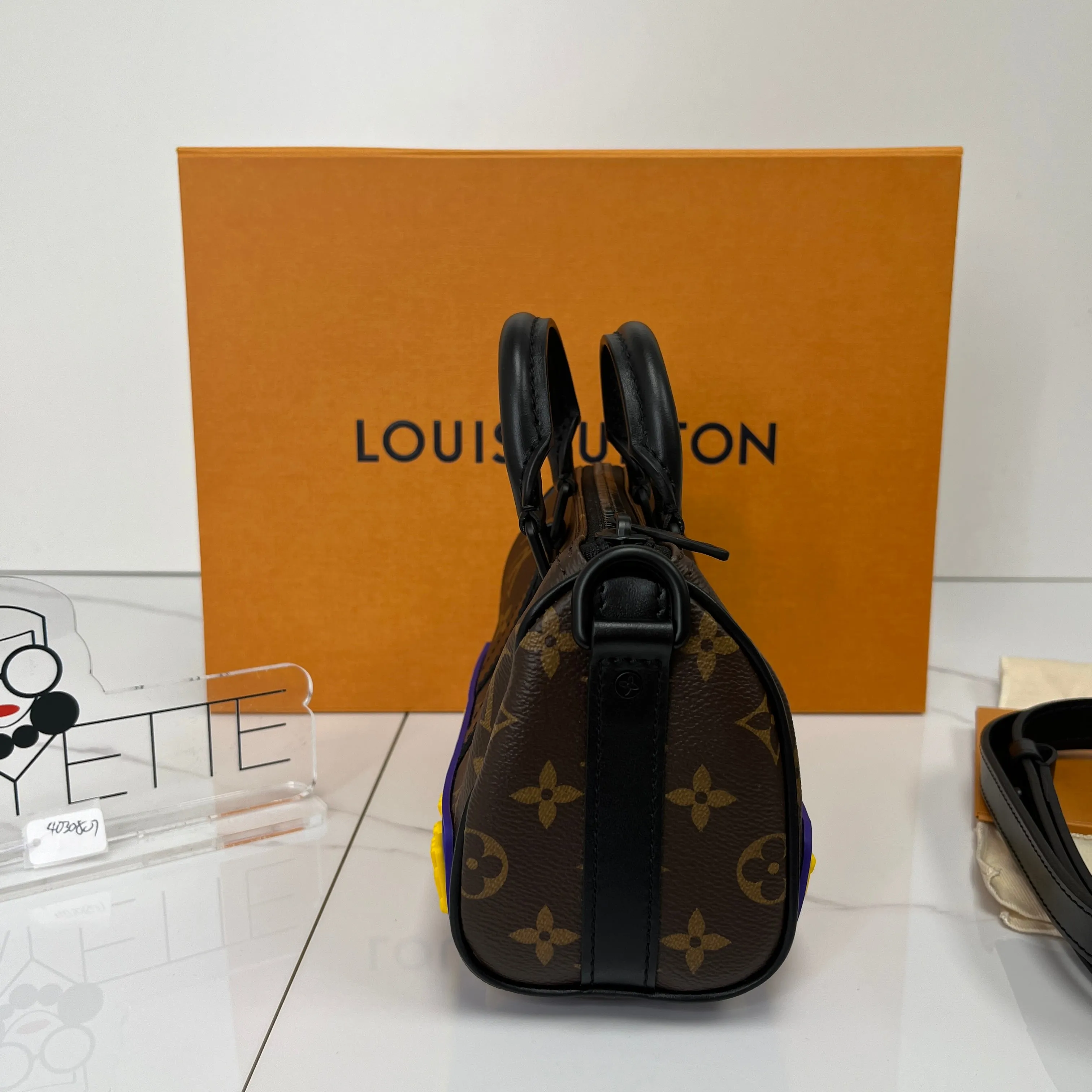 Louis Vuitton Rubber Monogram XS Keepall Bandouliere