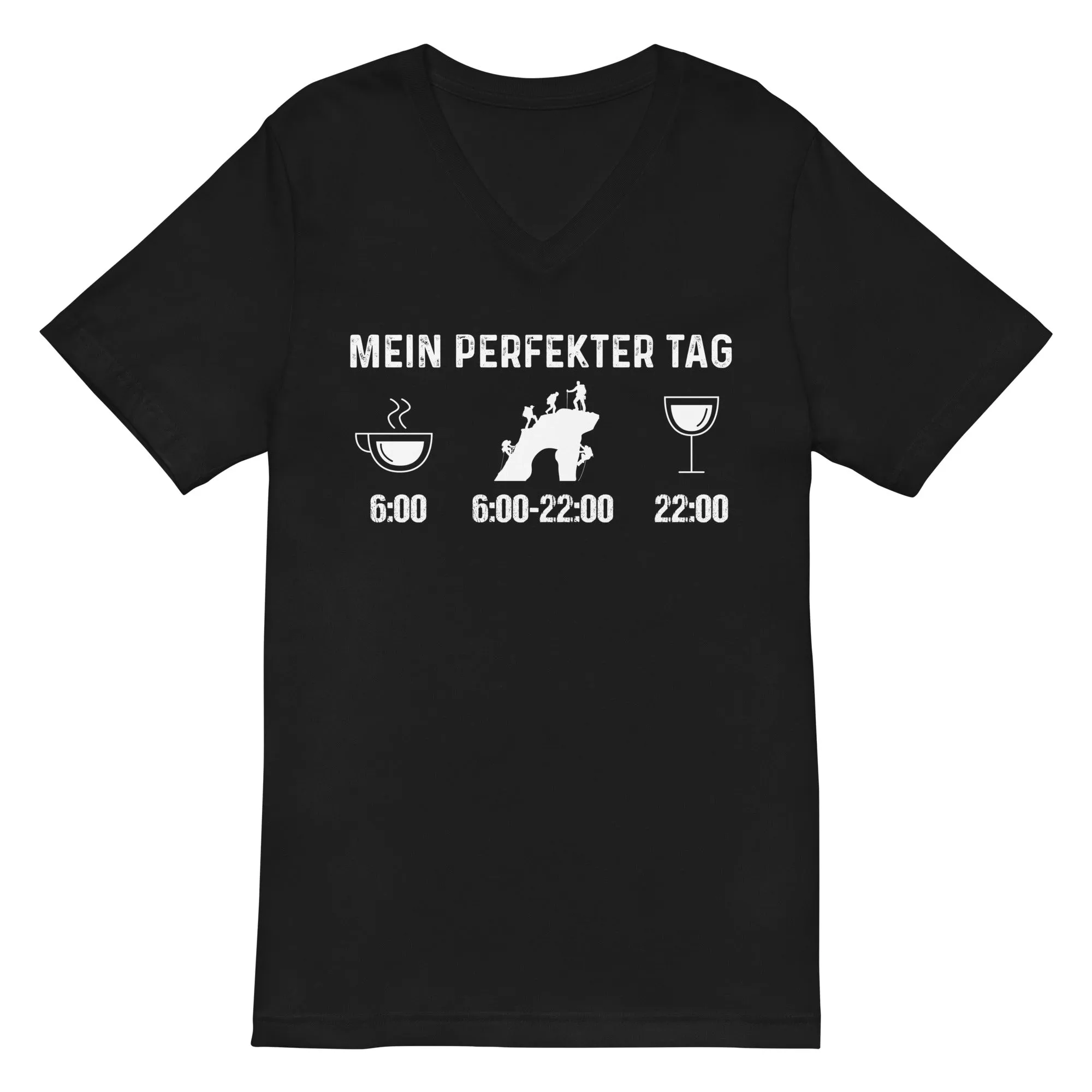 Mein Perfekter Tag - Herren V-Neck Shirt