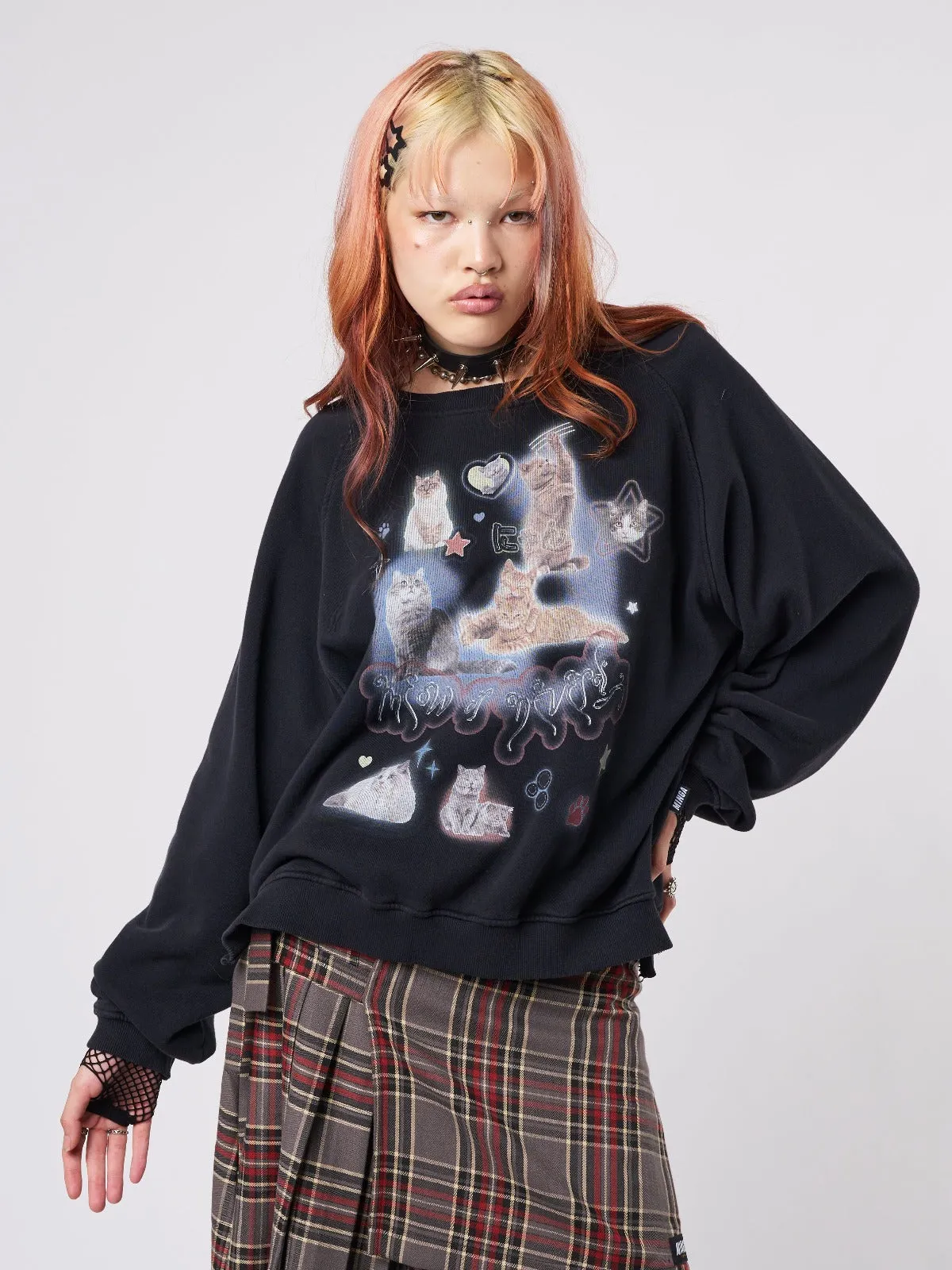 Meow or Never Kitty Sweatshirt