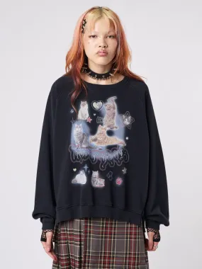 Meow or Never Kitty Sweatshirt