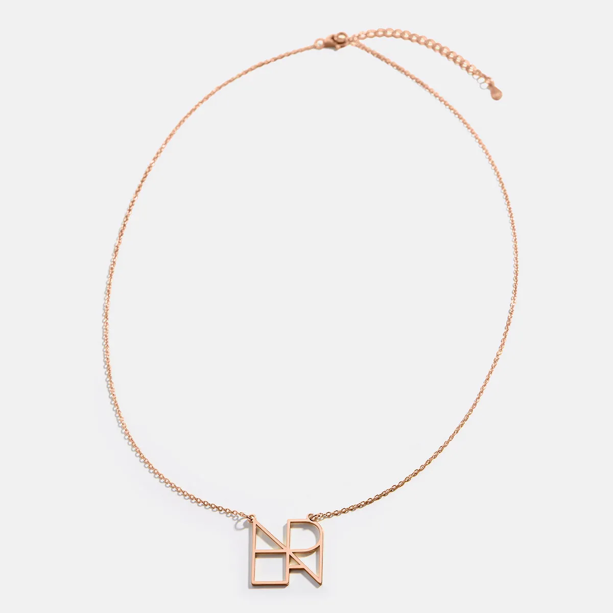 Minimalist Monogram Name Necklace