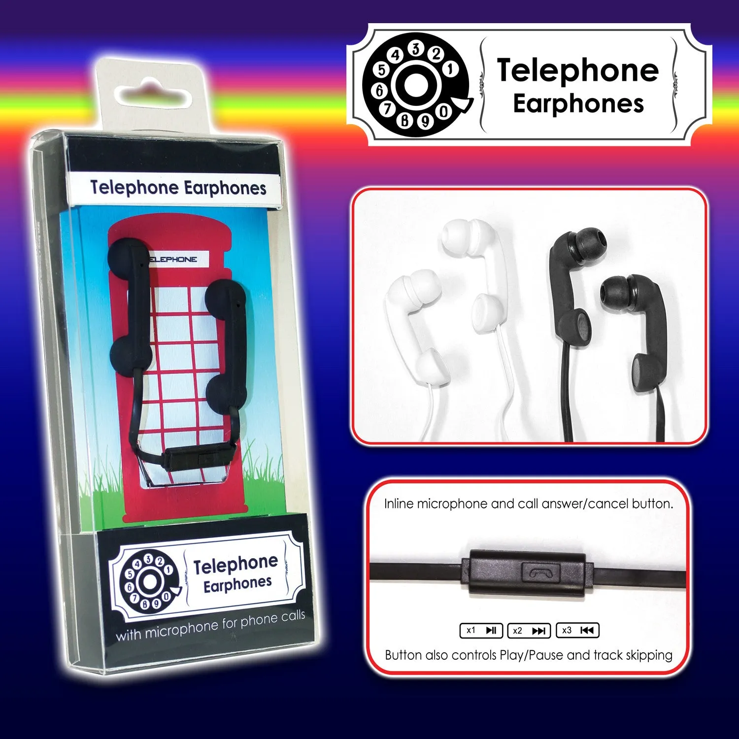 Telephone Design Earphones