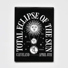 Total Eclipse Of The Sun Fridge Magnet